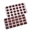 24Pcs 25Mm Round Square Bicycle Bike Tire Tyre Rubber Patch Repair Tools Kits