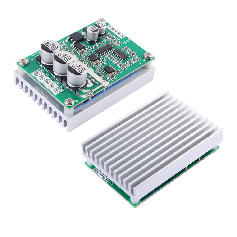 DC 12-36V 500W 15A Brushless Hall Free Motor Driver Board Motor Foward Reverse Speed Controller Control Switch Module