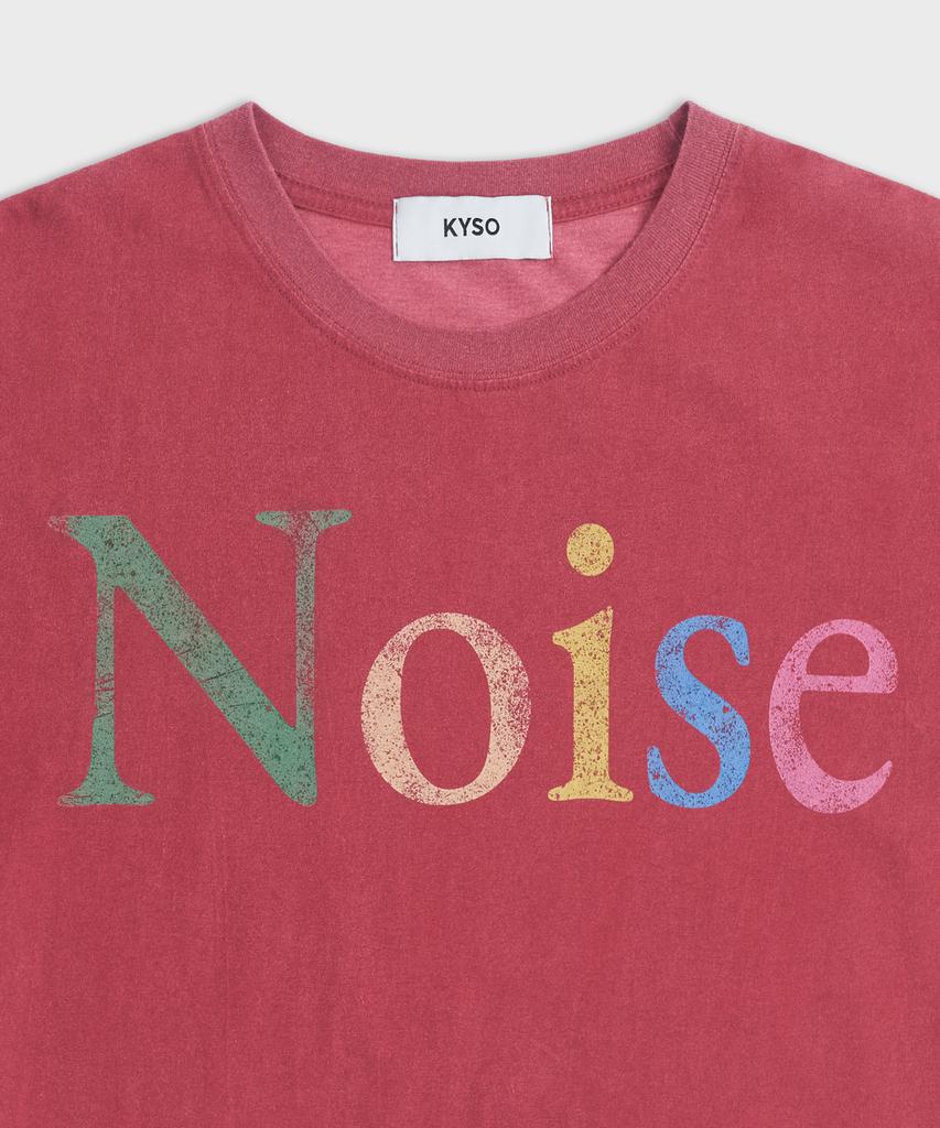 Kaiso Noise Футболка Винтажная Красная