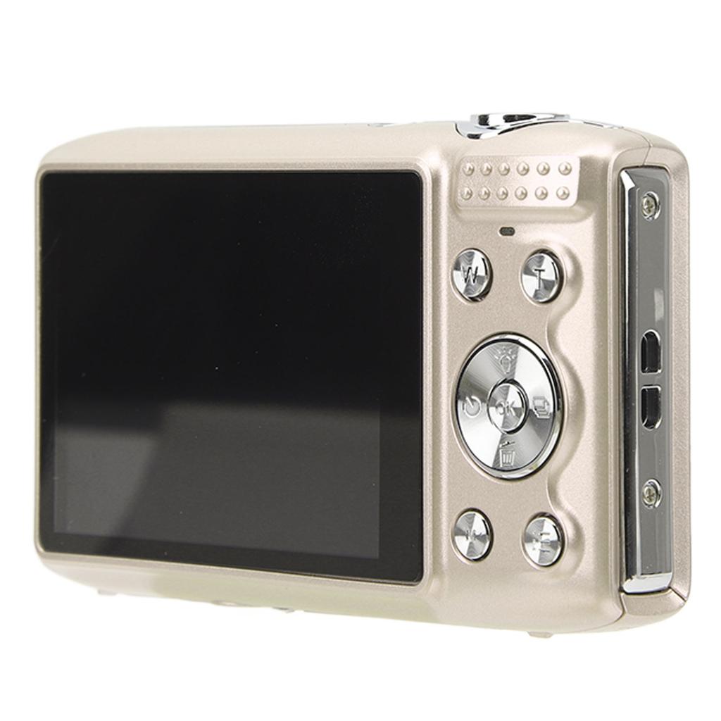 Digital Cam a 2.88 Inch Screen 58MP 4K HD 16X Zoom Fixed NaMacro Timed Photography Digital Video Cam a