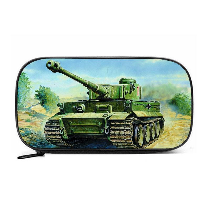 Пенал Tank KV44 большого объема - износостойкий Оксфордский тканевый пенал-органайзер для мальчиков