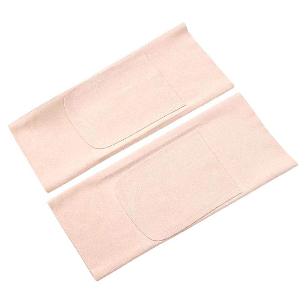 Elastic Cuffs Knee Sleeves Insert Pocket Knee Warmer Sleeves for Women and Men