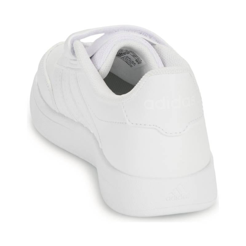 adidas BREAKNET 2.0 Низкие детские кеды для скейтбординга Белые Детские IE8700