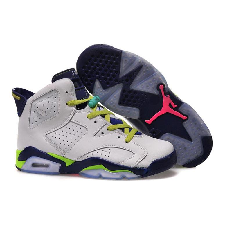 Air Jordan 6 Retro 'Fierce Green' Gs 543390-108