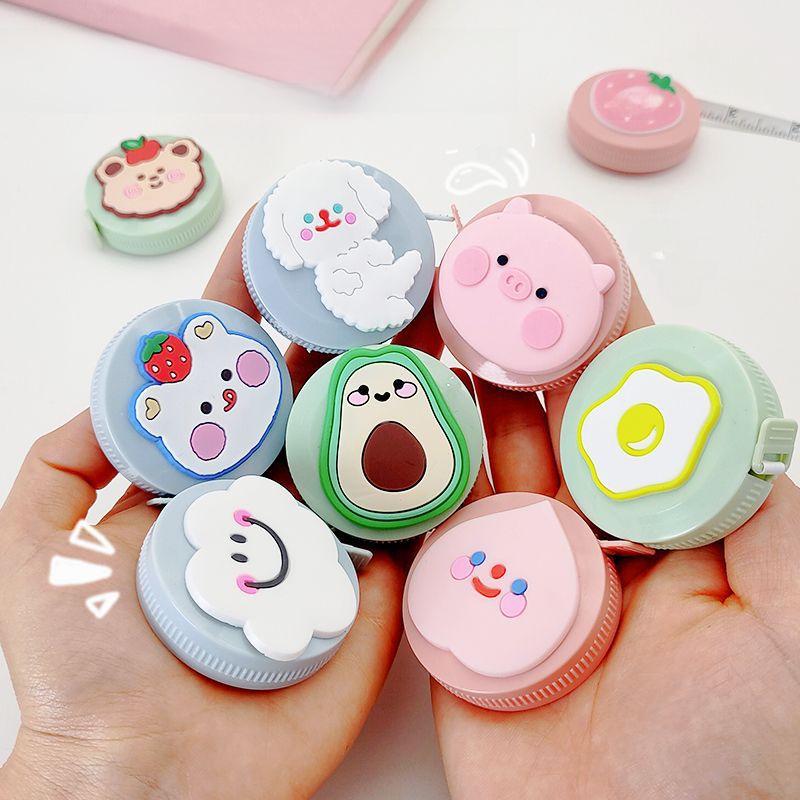 Миниатюрная мультипликационная многофункциональная сантиметровая лента для измерения объема груди, талии и бедер