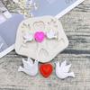 Bird Heart Silicone Cake Baking Mold Sugarcraft Chocolate Cupcake Resin Tools Fondant Decorating Tools