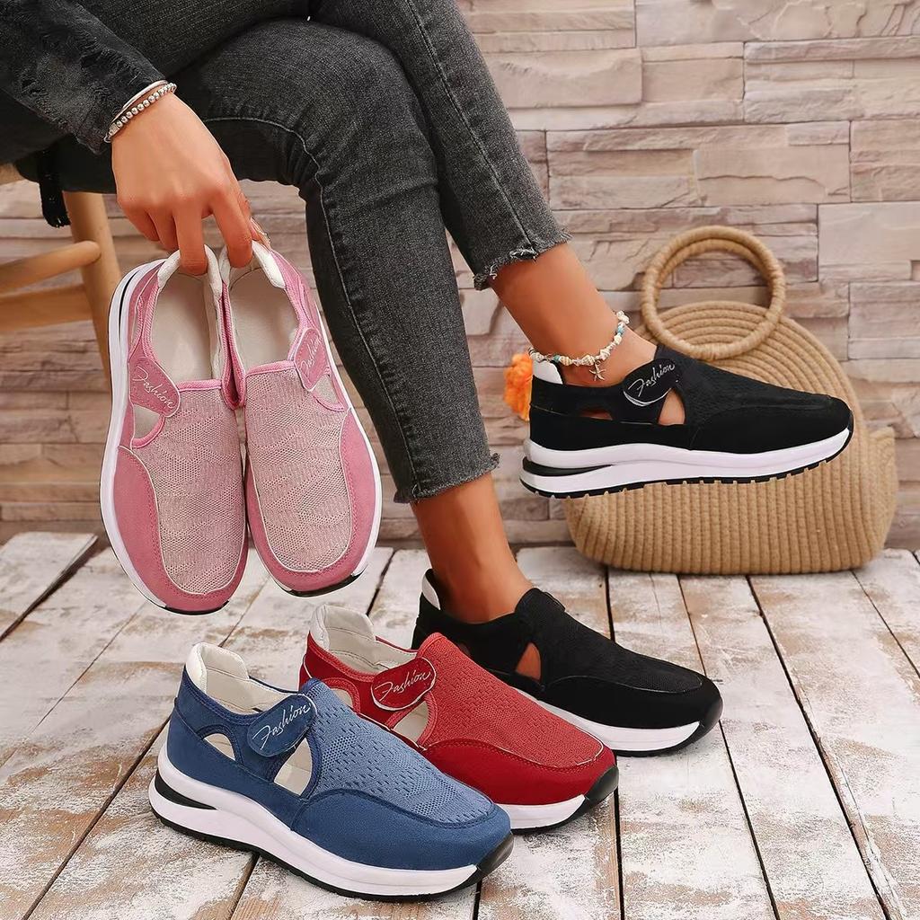 Women Casual Shoes 2024 New Design Women's Vulcanized Shoes Retro Sneakers Shoes Fashion Chunky Sneakers Female