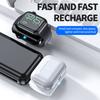 2 In 1 Magnetic Wireless Charger USB C Type C Wireless Watch Charger Stand for AirPods 2/3/4/Pro for Apple Watch Series 1-10