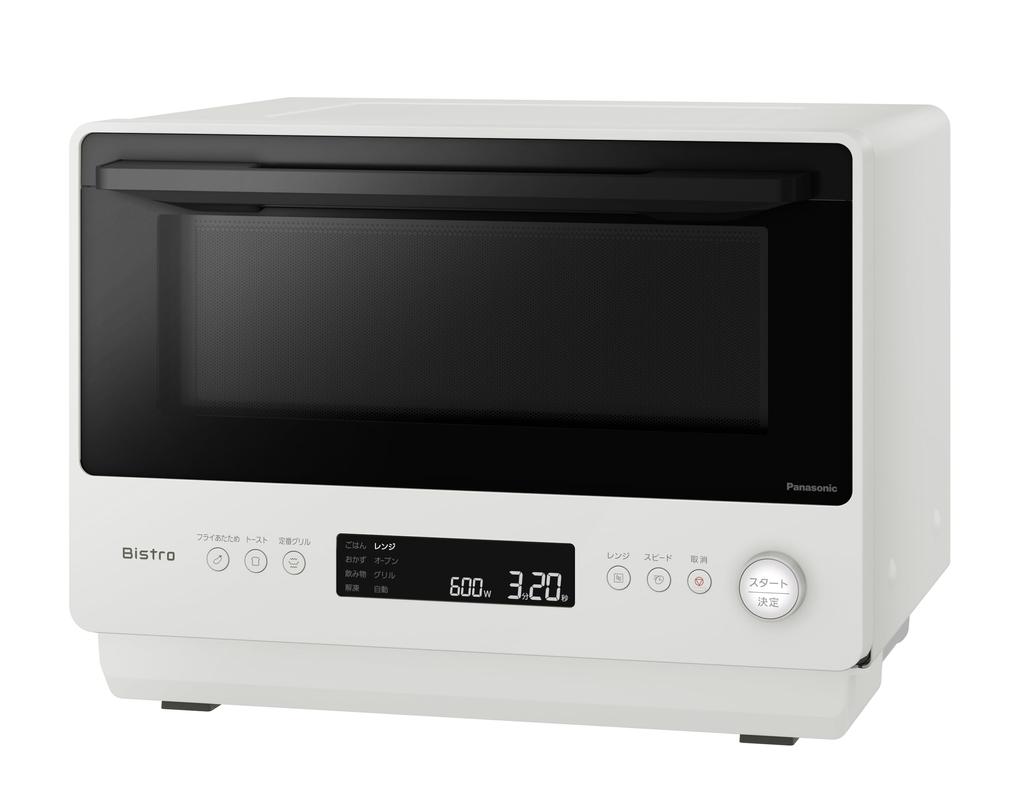 Panasonic Микроволновая печь Bistro 26L с инфракрасным датчиком и функцией подогрева, цвет белый NE-BS5C-W