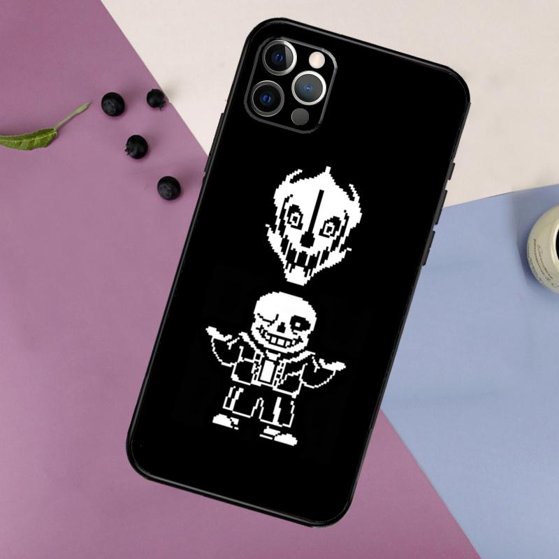 Чехол Undertale Sans для iPhone 16 15 14 13 12 11 Pro Max 7 8 Plus XR XS Max X Защитная крышка для телефона