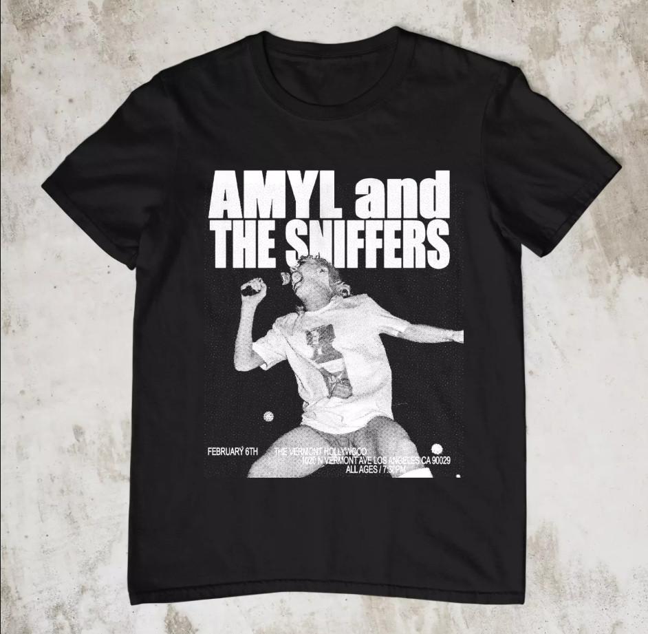 Amyl And The Sniffers Graphic For Fans T-shirt size S-5XL