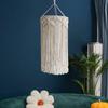 Handmade Macrame Light Shade Chandeliers Hanging Light Cover Light Shade Macrame Woven Tapestry Boho Chic Home Room Decoration