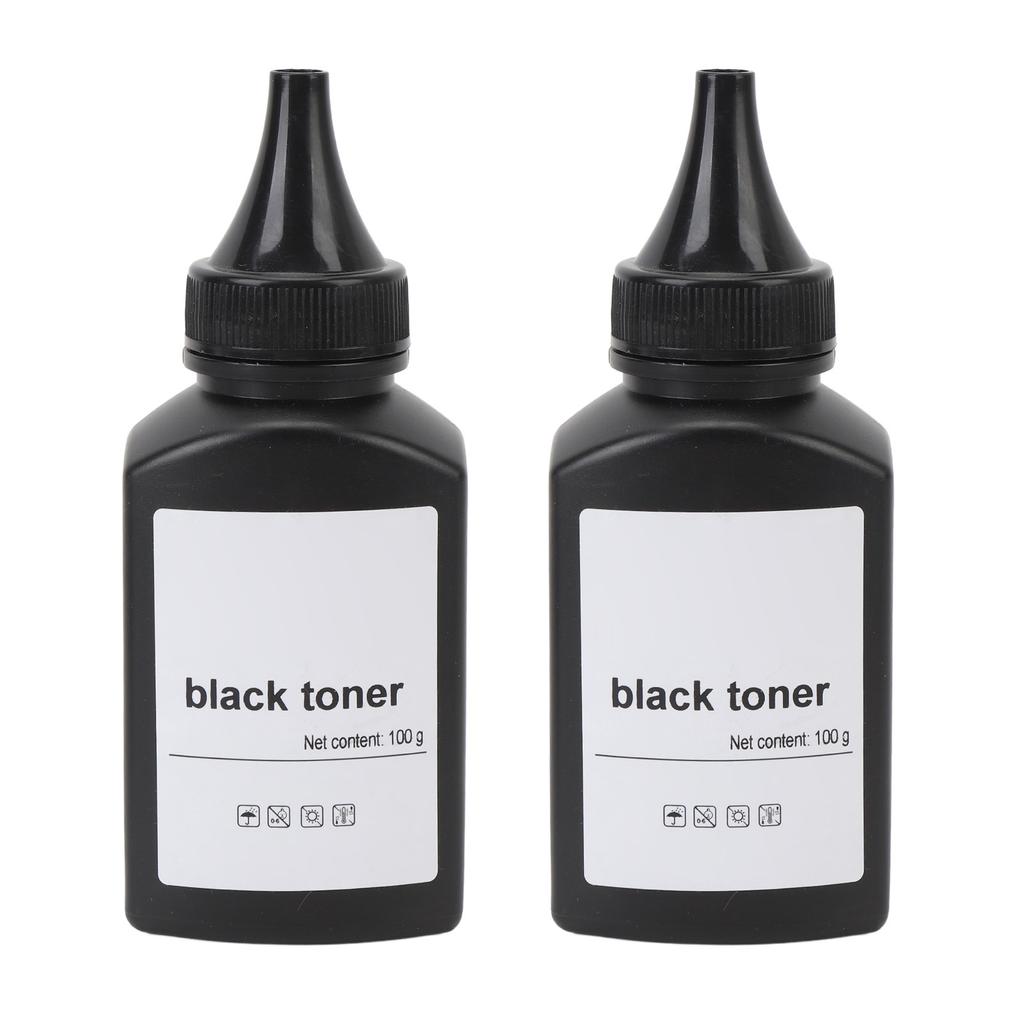 2 шт. тонера для заправки 200 г черного тонера для заправки 1610 M2070 4321 3110 3200 PE220 PE120 3150 E21