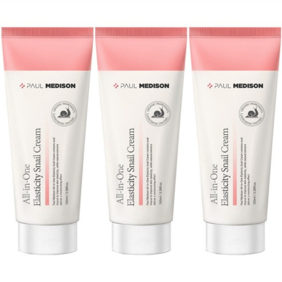 Paul Medison Крем для лица с экстрактом улитки All-in-One для упругости 100 мл*1 шт./3 шт./5 шт.
