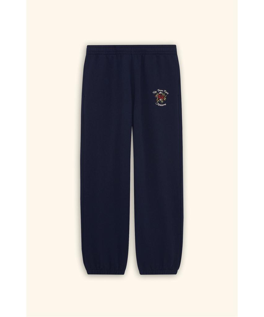 DROLE DE MONSIEUR Rose Slogan Sweatpants D0Pts26305Nyx