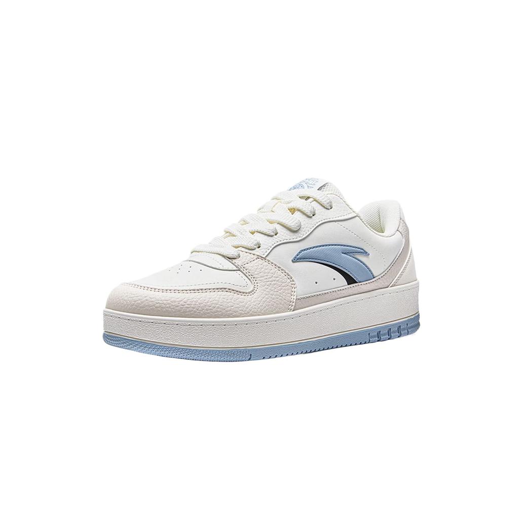 Anta Life Collection Скейтбордические кроссовки Мужские Низкие Белый/Пыльно-синий/Рыбья чешуя 912638026-4