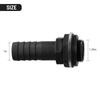 Water Butt/Tank 1in Overflow Connector With Nut & Washer Fits 1in Overflow Pipe For Garden Tubing Drip Irrigation Watering Syste
