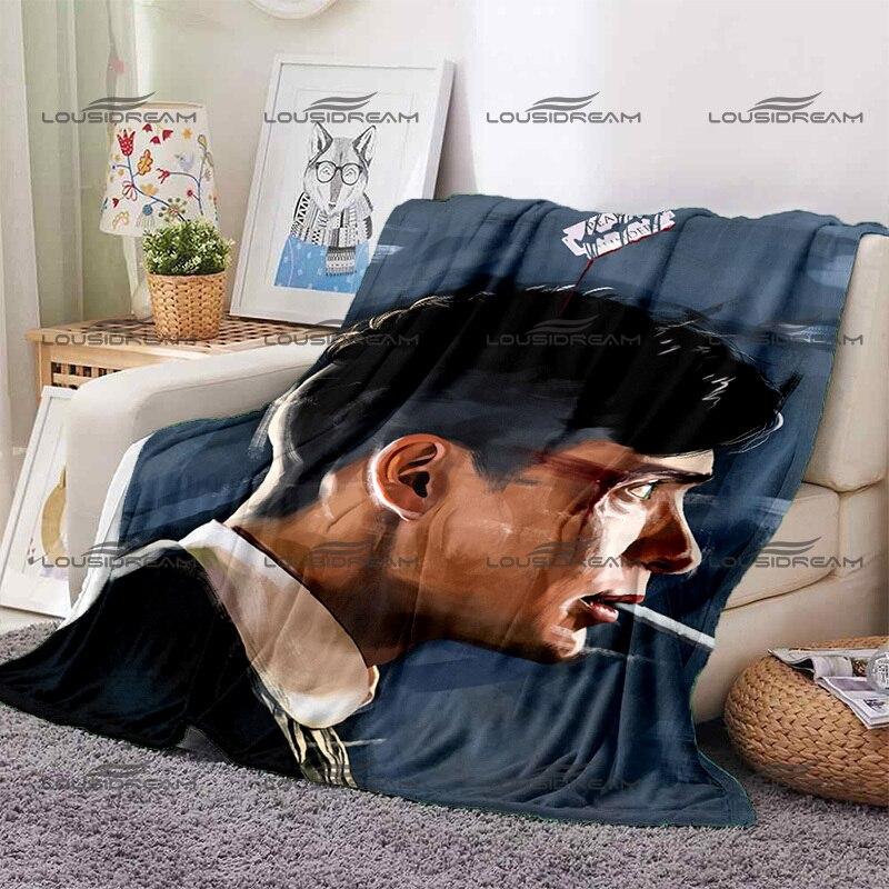 Crusader Cross Pattern Blanket Templar Knights Warm Flannel Thin Blanket Portable Home Travel Office Lunch Break Blanket