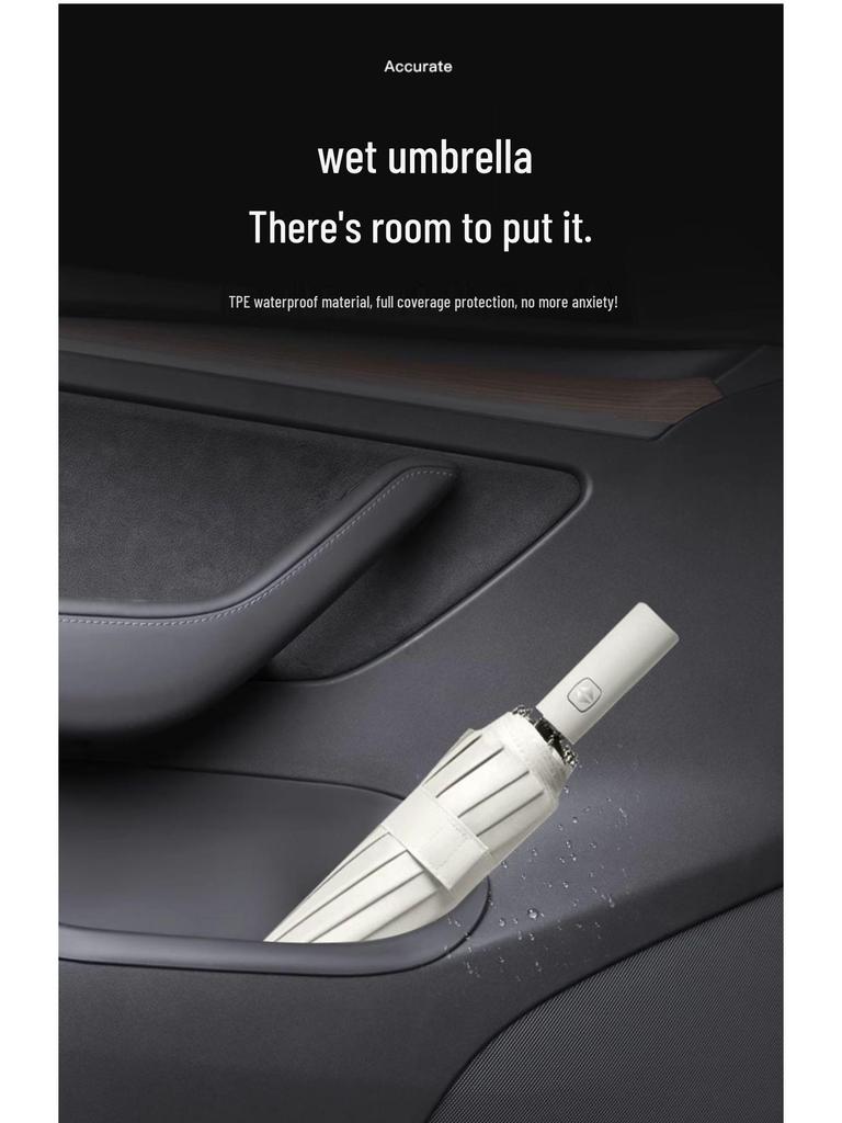 Tesla Model Y/3 Enhanced Door Storage Box & Slot Mat Set