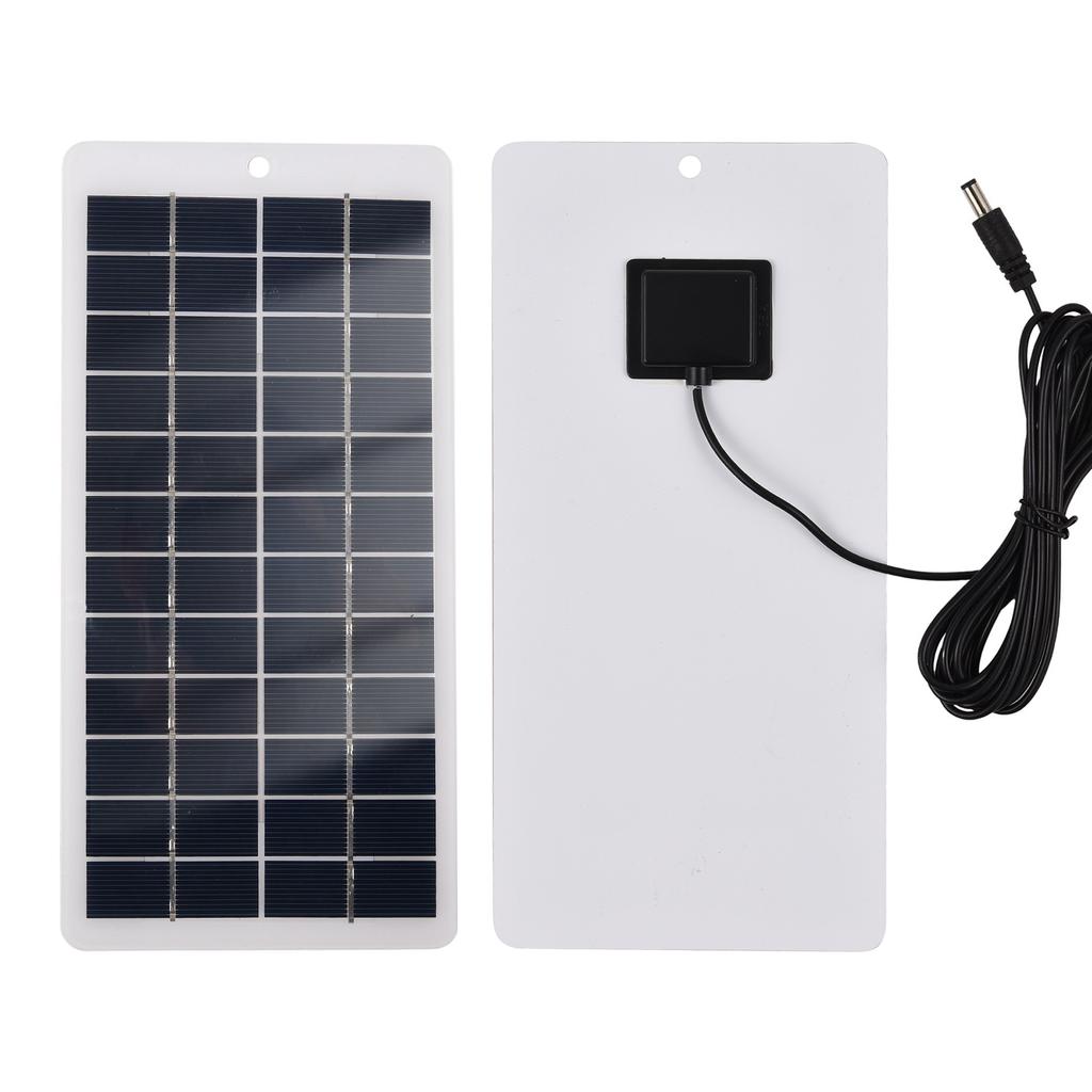 5W 12V Polycrystalline Solar Panel Portable Solar Power Mini High Efficiency Solar Module with DC