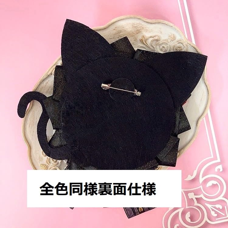 G.triGer Cat Ear Rosette, PP, Purple, for 57mm Can Badges