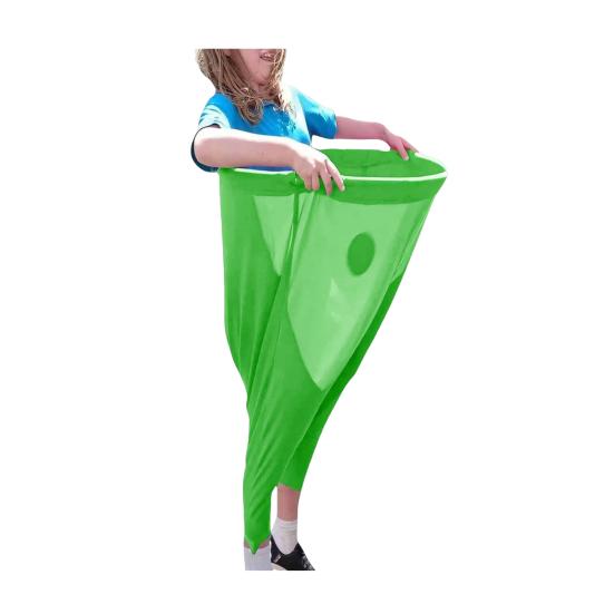 Игра во дворе "Бабушкины штаны" с 2 прыгучими мячами, ловля мяча на улице, гигантские штаны, для детей, взрослых, семейного воссоединения, тимбилдинга, вечеринки