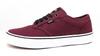Atwood M Sneakers Oxblood/white