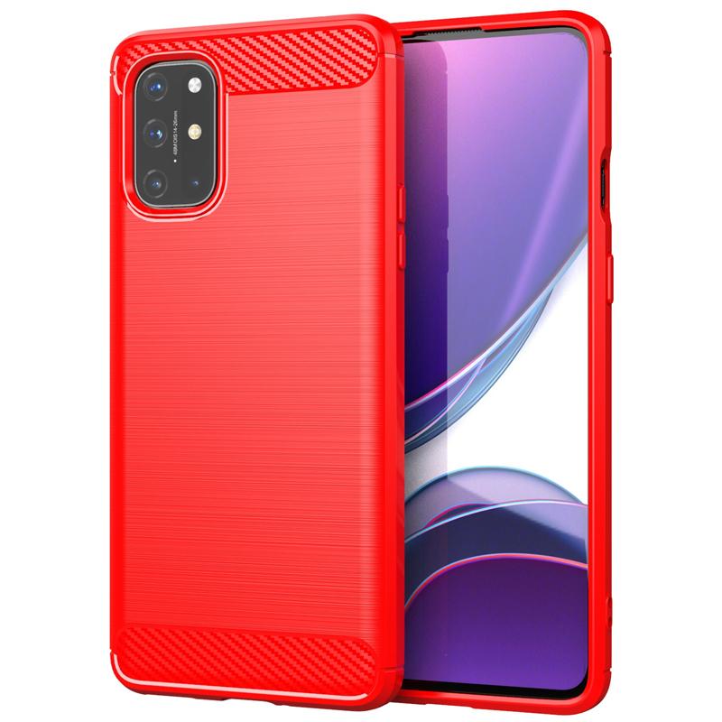 For Cover OnePlus 8T Case For Oneplus 8T Carbon Fiber TPU Soft Silicone Protective Phone Cover For OnePlus 8 Nord N10 8T Fundas