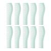 10pcs Wide Tooth Comb Large Hair Detangling Comb Wet Hair Compact Hairstyling Shampoo Tool for Home