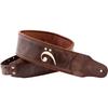 STRAPS Strap Width Length FAKEY Brown RightOn! Guitar/Bass 8cm, 98~153cm