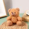 10Cm Cute Cartoon Bear Plush Doll Stuffed Bear Dolls Keychain Bags Pendant For Kids Girls Birthday Gifts
