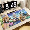 Genshin Impact Mualani Pro ESports Xxl Gaming Mousepad Extra Large NonSlip Stitched Edge Keyboard Laptop Desk Mat For Pc Gamer