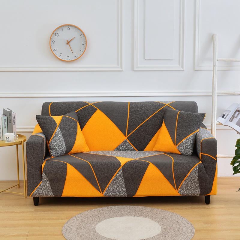 Sofa Cover All Season Style Sofa Cover  Full Cover Elastic Sofa Cover  Full Cover Fabric Combination Anti Slip Cover