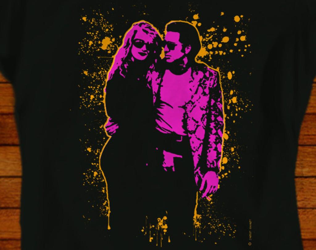 Wild At Heart T shirt: Jared Swart Pop Art Graphic Tee
