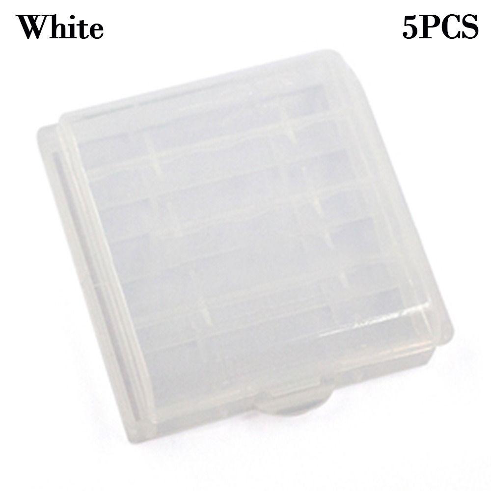 Rechargeable Battery Container Organizer Battery Box Battery Case 4 AA AAA Battery Holder Storage