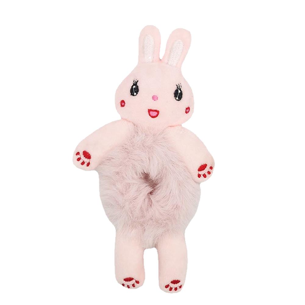 Cute Hair Scrunchie Girl Cartoon Frog Panda Cat Rabbit Rubber Hair Elastic Hair Hair Ties Ponta C7S2