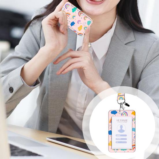 Держатель для бейджа с выдвижным зажимом для катушки для бейджа. Универсальный легкий держатель для удостоверений личности для медсестер, учителей, офисных работников.