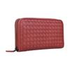 Bottega Veneta Handwoven Lambskin Wallet Men wallet Brick-Red 114076-V001N-6329