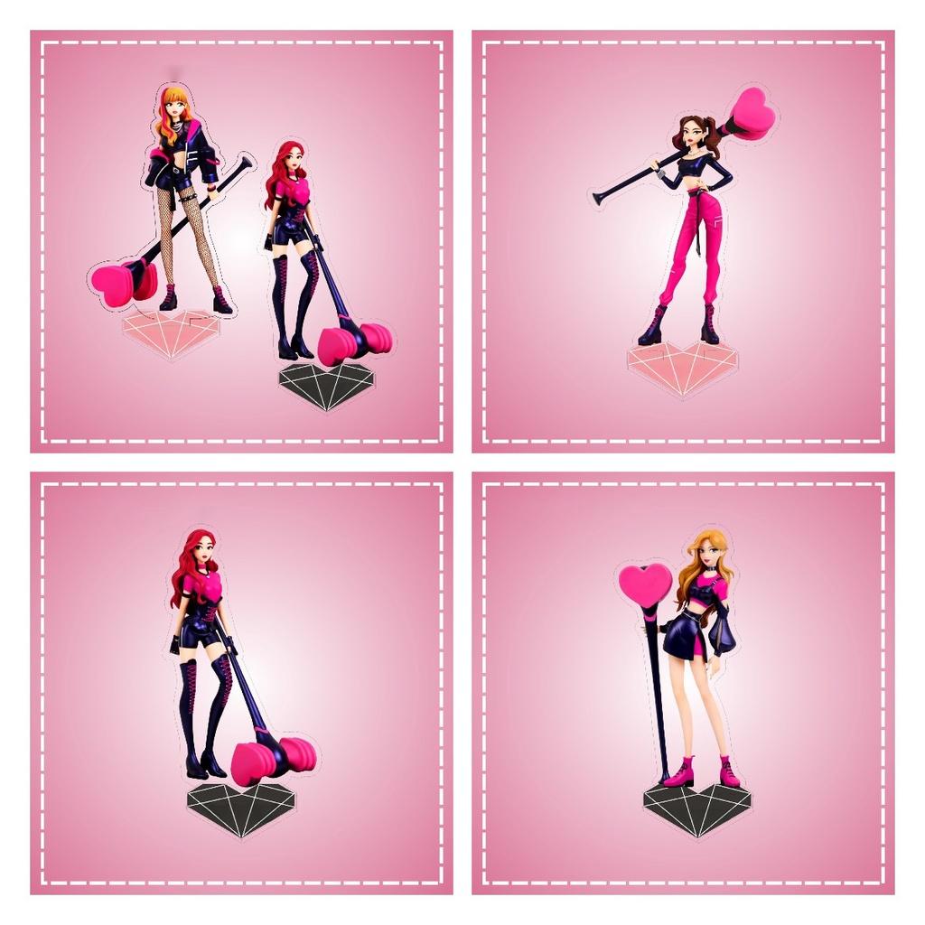 Милый акриловый стенд Blackpink Идеальный подарок на дни рождения, выпускные и вечеринки