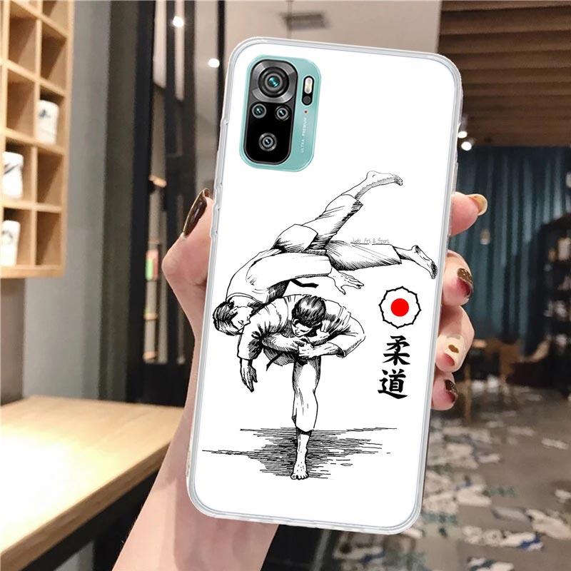 Чехол для телефона Judo jiu jitsu BJJ Brazilian Мягкий для Xiaomi Redmi Note 14 14S 13 12S 12 11S 11 11E Pro Plus 11T 10S 10 9S 5G Узор