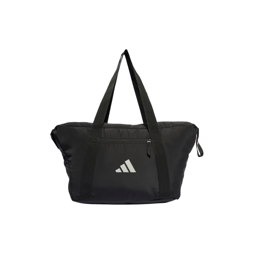 New Adidas Recycled Polyester One Shoulder Handbags Women's Black & Linen Green IP2253