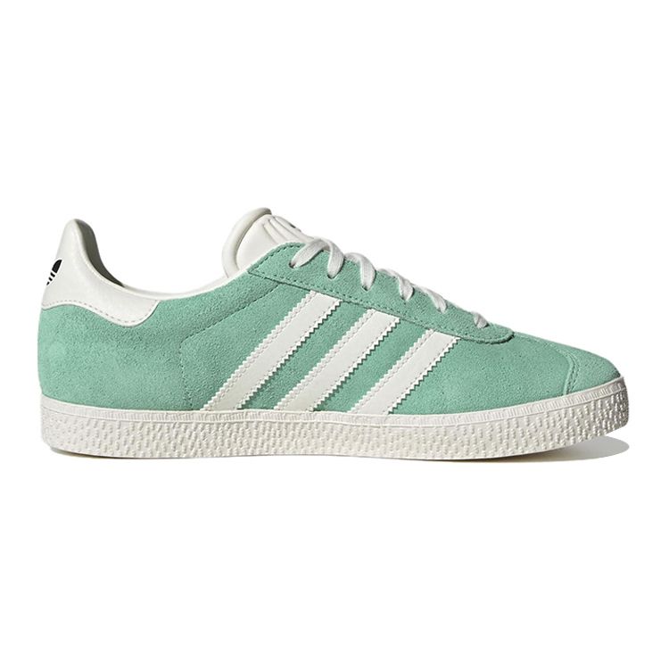 adidas Детские кроссовки Gazelle J Easy Green Core-Белый Серебристый-Зеленый HP2865