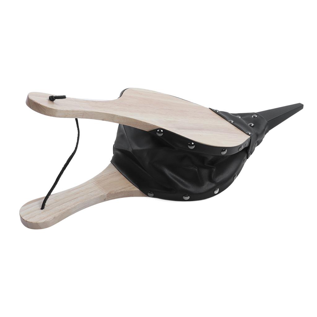 Fireplace Bellow Manual Operation Durable Solidwood Heatproof Leather Widely Used Fire Blower for