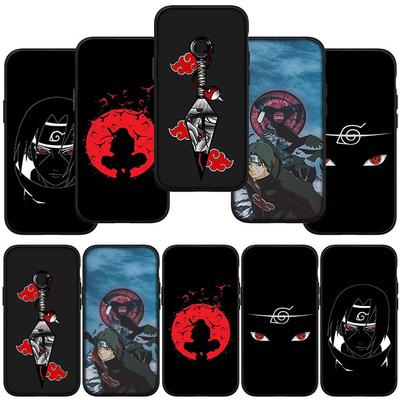 Чехол для телефона Samsung Galaxy S24 S23 iPhone 15 14 Xiaomi Redmi Note 13 12 11 8 10 9 Pro Max X XR OPPO A15 Huawei Akatsuki аниме Itachi Naruto чехол