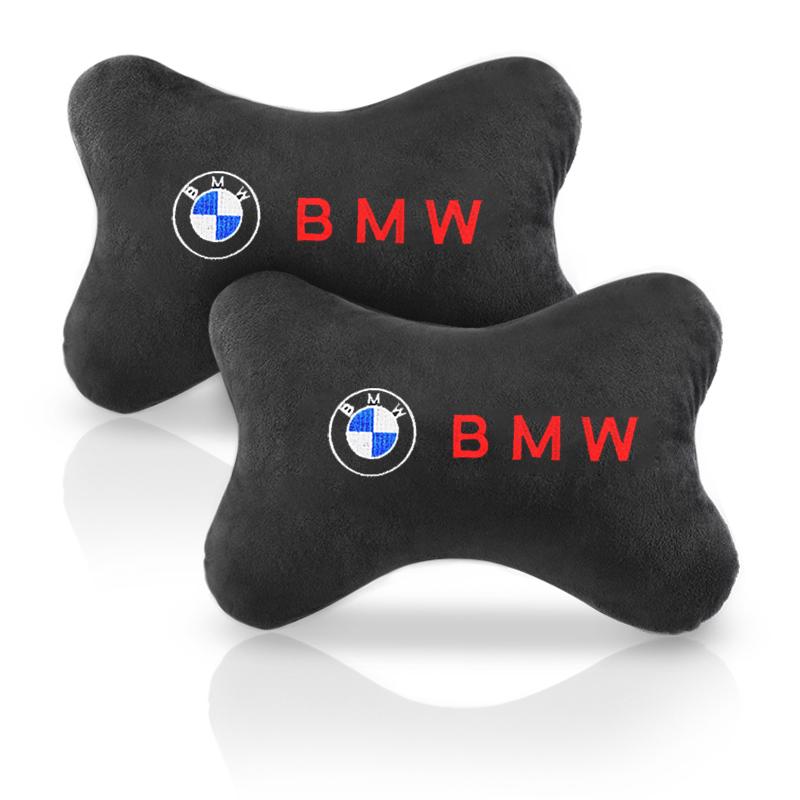 Auto Neck Support Pillow Headrest Cushion for BMW M Performance F30 F10 G20 G30 X1 X3 X5 X6 E46 E90 Car Accessories
