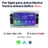 Автомобильное радио Navifly на базе Android для Opel Astra HJ 2004 Vectra Vauxhall Antara Zafira Corsa CD Vivaro Meriva Veda Player 2Din стерео