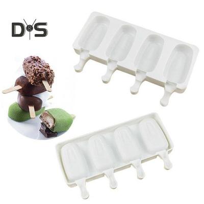 Прочная форма для мороженого, не содержащая BPA, антидеформируемый летний лоток для формы для мороженого