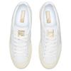 Puma Клайд Резиновый Носок Кожаные Повседневные Досочные Туфли Белые 366986-01