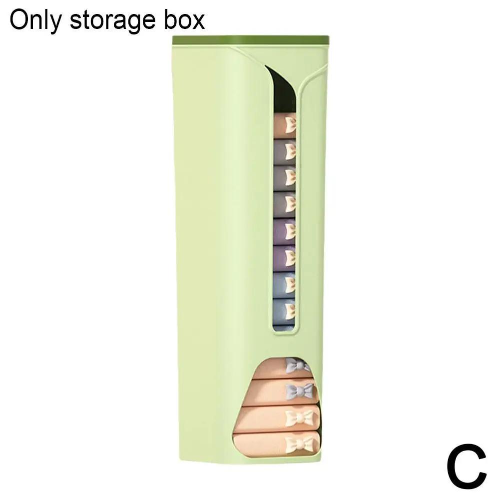 Wall-Mounted Underwear Storage Box Closet Hanging Underwear Garbage Home Panties Bag Organizer Holder Socks Dispenser