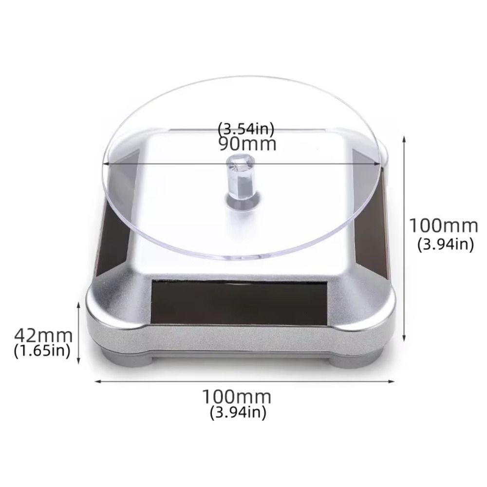 Браслет Ожерелье Солнечный Ювелирный Дисплей Стенд Вращающийся Дисплей Стенд Коллекция Хобби